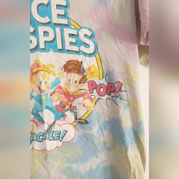 Kellogg's Rice Krispies Tie-Dye T-Shirt Size Small - Picture 2 of 2